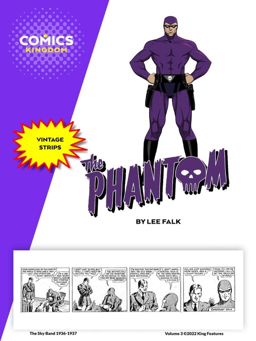 Titeldetails für The Phantom, Volume 3 nach Hearst Holdings Inc., King Features Syndicate Division - Verfügbar